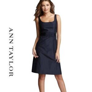 Ann Taylor Navy Blue Wedding Dress